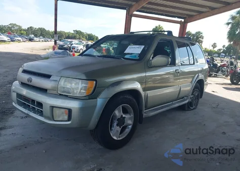 2002 Infiniti Qx4 Luxury z USA, uszkodzony, nr VIN JNRDR09X12W213739